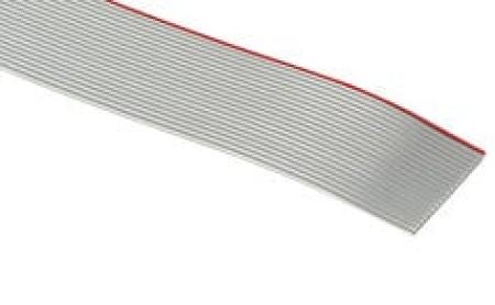 3M™ 3801/09, Flachbandkabel, 09-polig, 3801 Serie, Litzenleiter, 1,27 mm, Grau, 30,5 m/Rolle