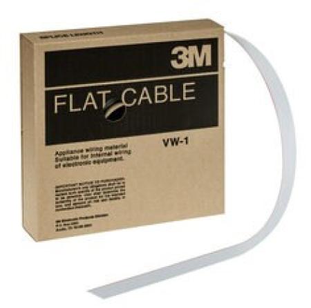 3M™ 3625/26, Flachbandkabel, 26-polig, 3625 Serie, Litzenleiter, 1,00 mm, Grau, 30 m/Rolle