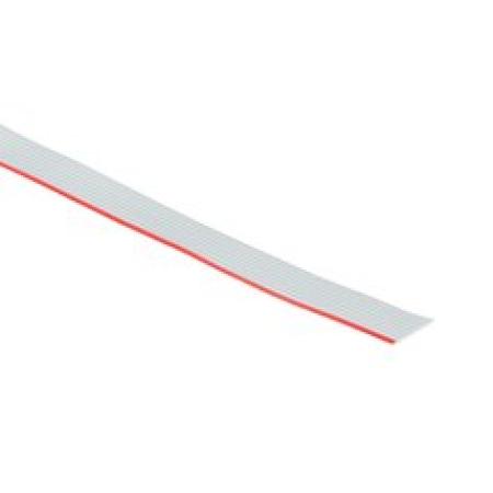 3M™ 3625/10, Flachbandkabel, 10-polig, 3625 Serie, Litzenleiter, 1,00 mm, Grau, 100 m/Rolle