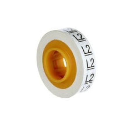 3M™ ScotchCode™ SDR-L2 Kabelmarkierer Nachfüllrollen, Symbol "L2", 10er Box