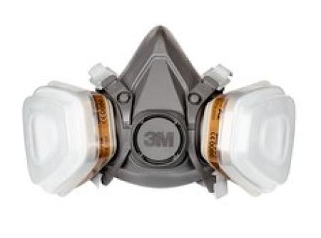 3M™ Mehrweg-Atemschutzmaske für Lackierarbeiten Starter-Paket, Standard-Maske für Lackierarbeiten, A2P3 R Filter, mittelgroße Maske, 50684