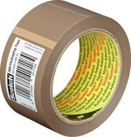 Scotch® PP Verpackungsklebeband 309, Braun, 50 mm x 66 m, 0,04 mm, mit Einzel-EAN