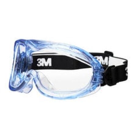 3M™ Fahrenheit™ Vollsicht-Schutzbrille, indirekte Belüftung, Antikratz-/Anti-Fog-Beschichtung, transparente Polycarbonatscheibe, 71360-00011, 10 pro Packung