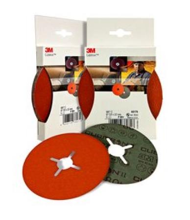 3M™ Cubitron™ II Fiberscheibe 987C, 125 mm x 22 mm, 80+ (IPS)