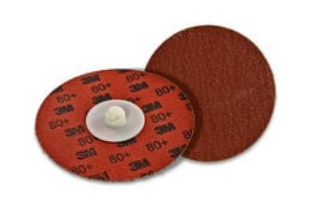 3M™ Cubitron™ II Roloc™ Gewebeschleifscheibe 984F, 75 mm, 80+ (IPS)