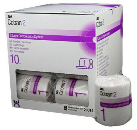 3M™ Coban™ 2 Schaumstoff-Komfortlage, 20014, 10 cm x 3,5 m, 18 / Packung