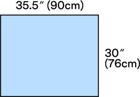 3M™ Steri-Drape™ Abdecktuch/Instrumententisch-Abdeckung, nicht steril, 9069ENS