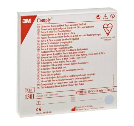 3M™ Comply™ Bowie-Dick-Einmaltestpaket, 1301