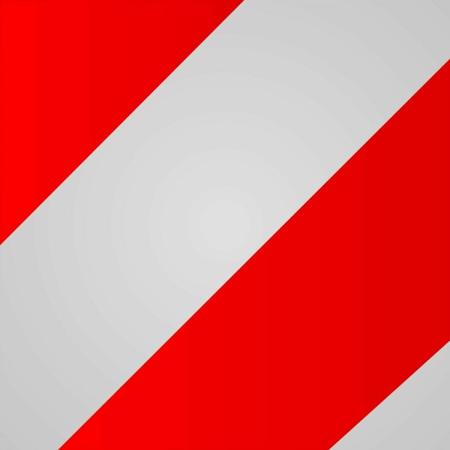 3M™ Industrie-Warnmarkierung 13057, Rot/Weiß, Anwendungspaket, 50 mm x 25 m