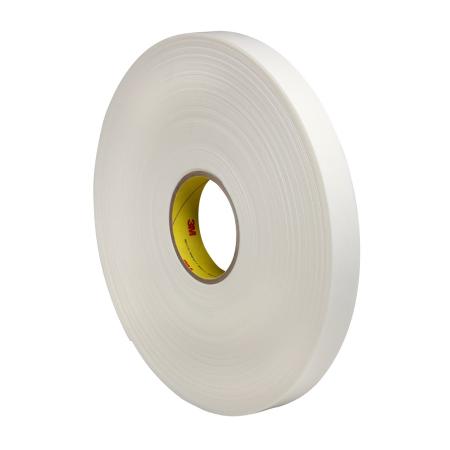 3M™ Doppelseitiges Synthetik-Klebeband 4664, Weiß, 510 mm x 66 m, 0.4 mm