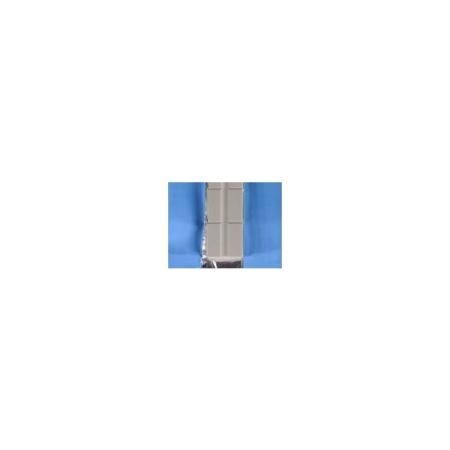 3M™ Schweißbadsicherung SJ8074, Keramikformteile auf Aluminiumträger, 25mm, R 5.5, gerundet, 20 Teile pro Streifen, 20 Streifen/