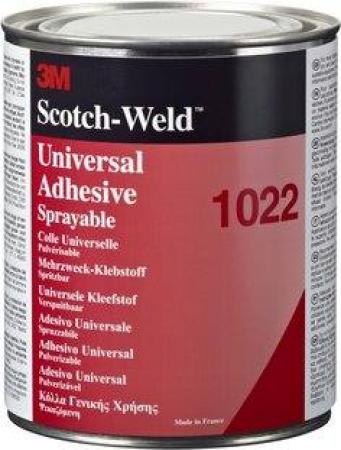 3M™ Lösemittelklebstoff auf Nitrilkautschukbasis 1022, Rot-Braun, 1 L