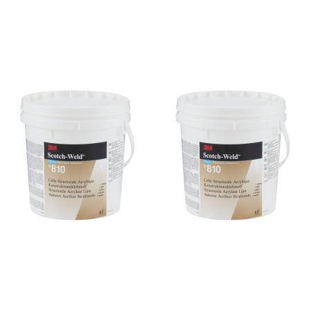 3M™ Scotch-Weld™ 2-Komponenten-Konstruktionsklebstoff auf Acrylatbasis DP810, Grün, 10 L Kit