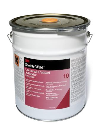 3M™ Lösemittelklebstoff auf Polychloroprenbasis 10, Gelb, 20 L