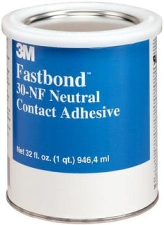 3M™ Fastbond™ Dispersionsklebstoff auf Polychloroprenbasis 30NF, Transparent, 1 L