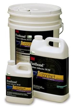 3M™ Fastbond™ Dispersionsklebstoff auf Polychloroprenbasis 30NF, Transparent, 5 L