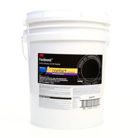 3M™ Fastbond™ Dispersionsklebstoff auf Polychloroprenbasis 30NF, Transparent, 20 L