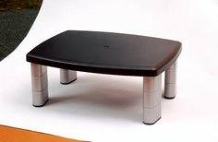 3M™ Monitorständer MS80B, 30,4 x 38,1 x 15cm, schwarz, Silber, 1 Stück