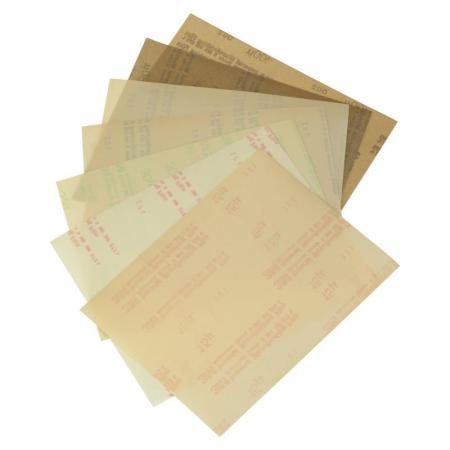 3M™ Microfinishing Film Bogen 272L, 600 mm x 600 mm, P80, PSA