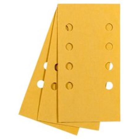 3M™ Hookit™ Papierschleifbogen 255P, 80 mm x 130 mm, P80, LS404F