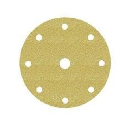 3M™ Hookit™ Papierschleifscheibe 255P, 150 mm, P100, 9-fach gelocht