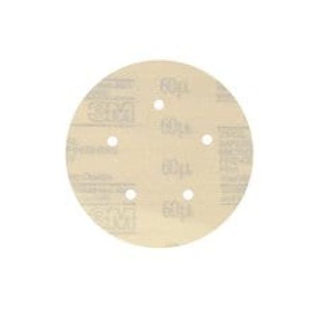 3M™ Hookit™ Microfinishing Filmscheibe 266L, 125 mm, 30 MIC, 5-fach gelocht