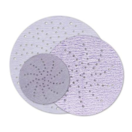 3M™ Hookit™ Purple Premium Schleifscheibe 334U, 125 mm, Multihole, P500, 51041