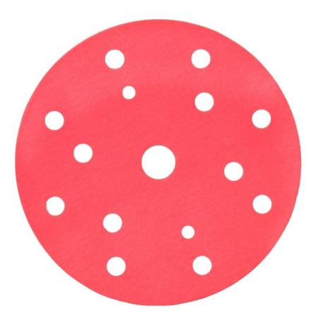 3M™ Hookit™ Rot 316U, 150 mm, P500, 15-fach gelocht, 500 Stück / Karton