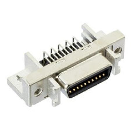 3M™ N10220-52B2 PC, Buchsenstecker MDR, 90° abgewinkelt, 20-polig, 102 Serie, 1,27 mm, 0,76 µm Au