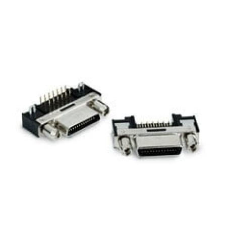 3M™ 12226-5150, Stecker SDR Steckerbuchse, 90° abgewinkelt, 26-pol, 122 Serie, 0,8 mm, 0,76 µm Au