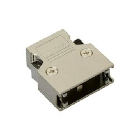 3M™ 10320-C200-00, MDR Rundkabel Verbinder Griffkappe, Metall 180° Kabelausgang, 20-pol, 103 Serie