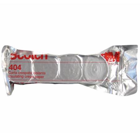 Scotch® 404 Krepp-Papier-Isolierband, ölimprägniert, Hellbraun, 25 mm x 8 m, 0,38 mm