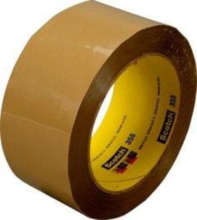 Scotch® Verpackungsklebeband 355, Transparent, 75 mm x 66 m, 0.09 mm