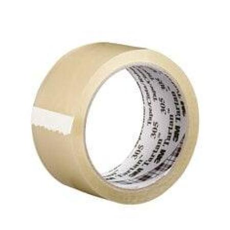 Tartan™ PP Verpackungsklebeband 305, Transparent, 75 mm x 66 m, 0.043 mm
