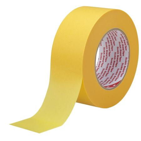 Scotch® Hochleistungsabdeckband 244, Gold, 1250 mm x 50 m, 0.08 mm