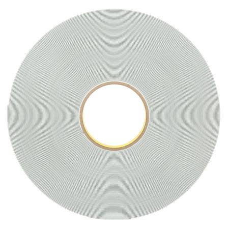3M™ Doppelseitiges Polyethylenschaum-Klebeband 8610W, Weiß, 1.50 m x 66 m, 1.0 mm