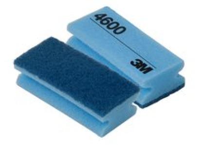 3M™ Scotch-Brite™ Reinigungsschwamm 4600, Blau, 70 x 150 mm, 10 x 10 Stück / Karton