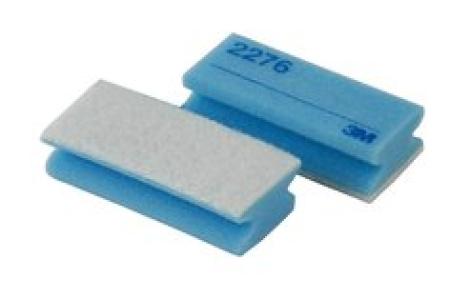 3M™ Scotch-Brite™ Reinigungsschwamm 2276, Blau / Weiß, 70 mm x 150 mm, 120 Stück / Karton