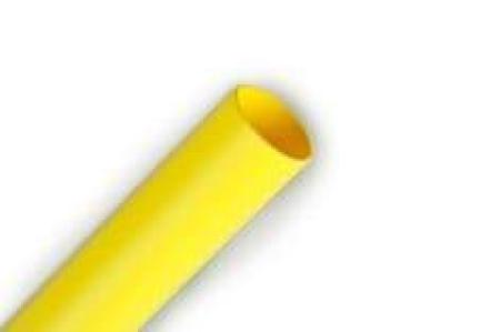 3M™ SFTW-202A Dünnwandiger Warmschrumpfschlauch, Gelb, 4,8/2,4 mm, 75 m