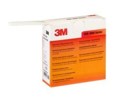 3M™ HSR 3000 Dünnwandiger Warmschrumpfschlauch auf Rolle, Weiß, 18/6 mm, 5 m, Spenderbox