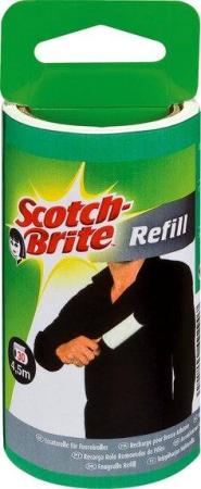Scotch-Brite™ Ersatzrolle für Kleider-Fusselroller 836RP-30EU, 1 Stück à 30 Blatt