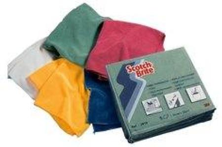 3M™ Scotch-Brite™ Hochleistungstuch 2010, Weiß, 32 x 36 cm, 10 x 5 Stück / Karton