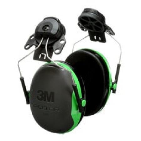3M™ PELTOR™ Kapselgehörschützer, grün, Helmbefestigung, X1P3