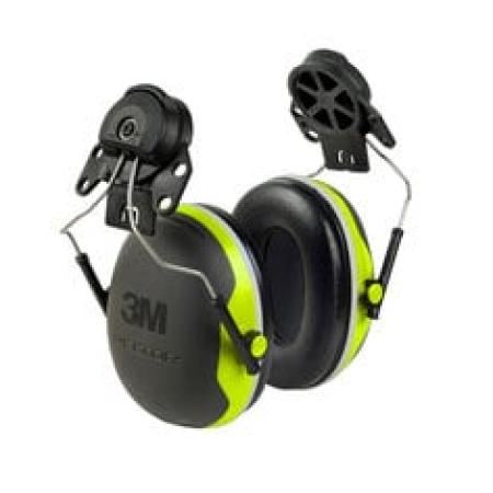 3M™ PELTOR™ Kapselgehörschützer, Warnfarbe, Helmbefestigung, X4P3