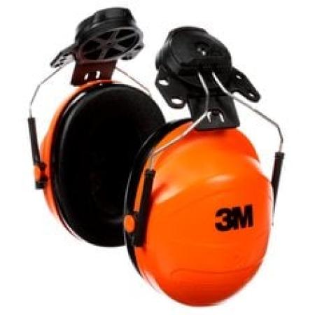 3M™ PELTOR™ Optime™ I Kapselgehörschützer, orange, Helmbefestigung, H510P3E-OR