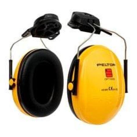 3M™ PELTOR™ Optime™ I Kapselgehörschützer, gelb, Helmbefestigung, H510P3K-405-GU