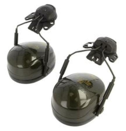 3M™ PELTOR™ Optime™ II Kapselgehörschützer, grün, Helmbefestigung, H520P3E-410-GQ-01