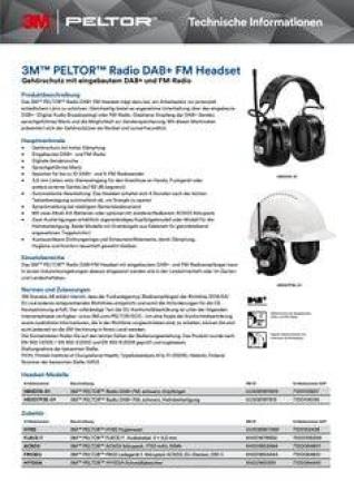 3M™ Peltor™ Kopfbügel HRXS7A-0