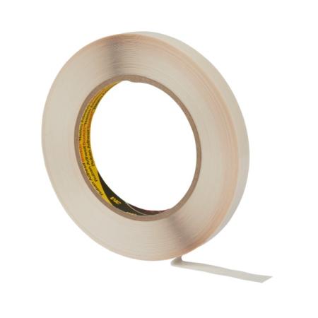 3M™ Doppelseitiges Klebeband mit Anfasslasche 983, Weiß, 18 mm x 500 m, 0.1 mm