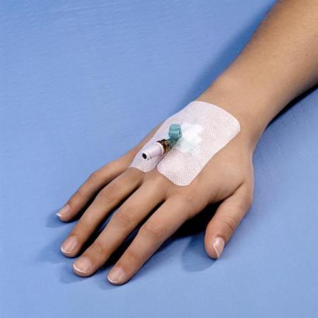 3523 3M™ I.V. Dressing, nicht-transparenter I.V. Kanülenverband 6 cm x 8 cm